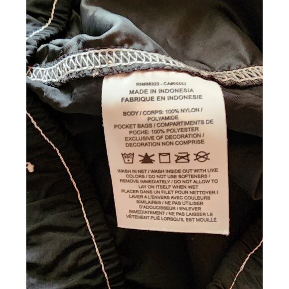 Nike Swoosh High Waisted Rise Nylon Pant Womens Size XL - Picture 5 of 11